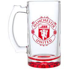 Manchester United Crest Stein Pint Glass