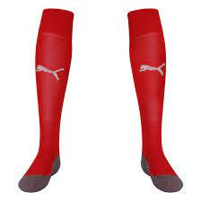 Puma Knee High Football Socks - RED