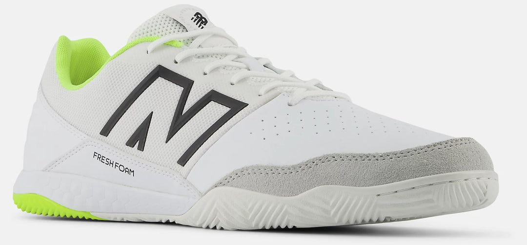 New Balance Futsal - AUDAZO Pro IN v6 - WHITE / HI-LITE / LIGHT CYCLONE