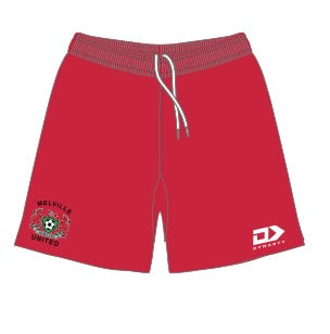 Melville Academy Girls Red Shorts