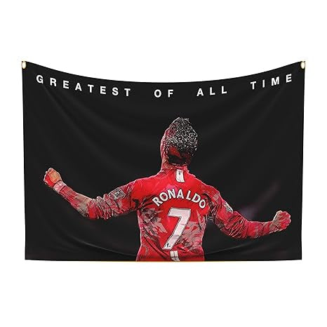 Ronaldo G.O.A.T Fabric Poster 68 X 45 cm