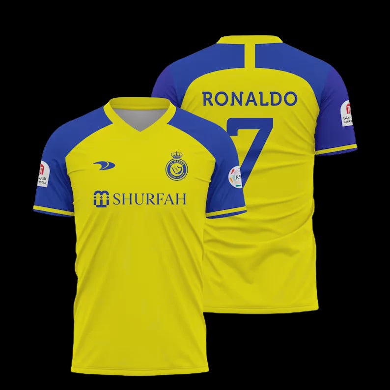 AL NASSR FC 2022/23 HOME KIT RONALDO 7