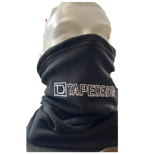 TapeDesign Neck Warmer - BLACK