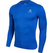 Kelme Long Sleeve Tight Base Layer - ROYAL BLUE