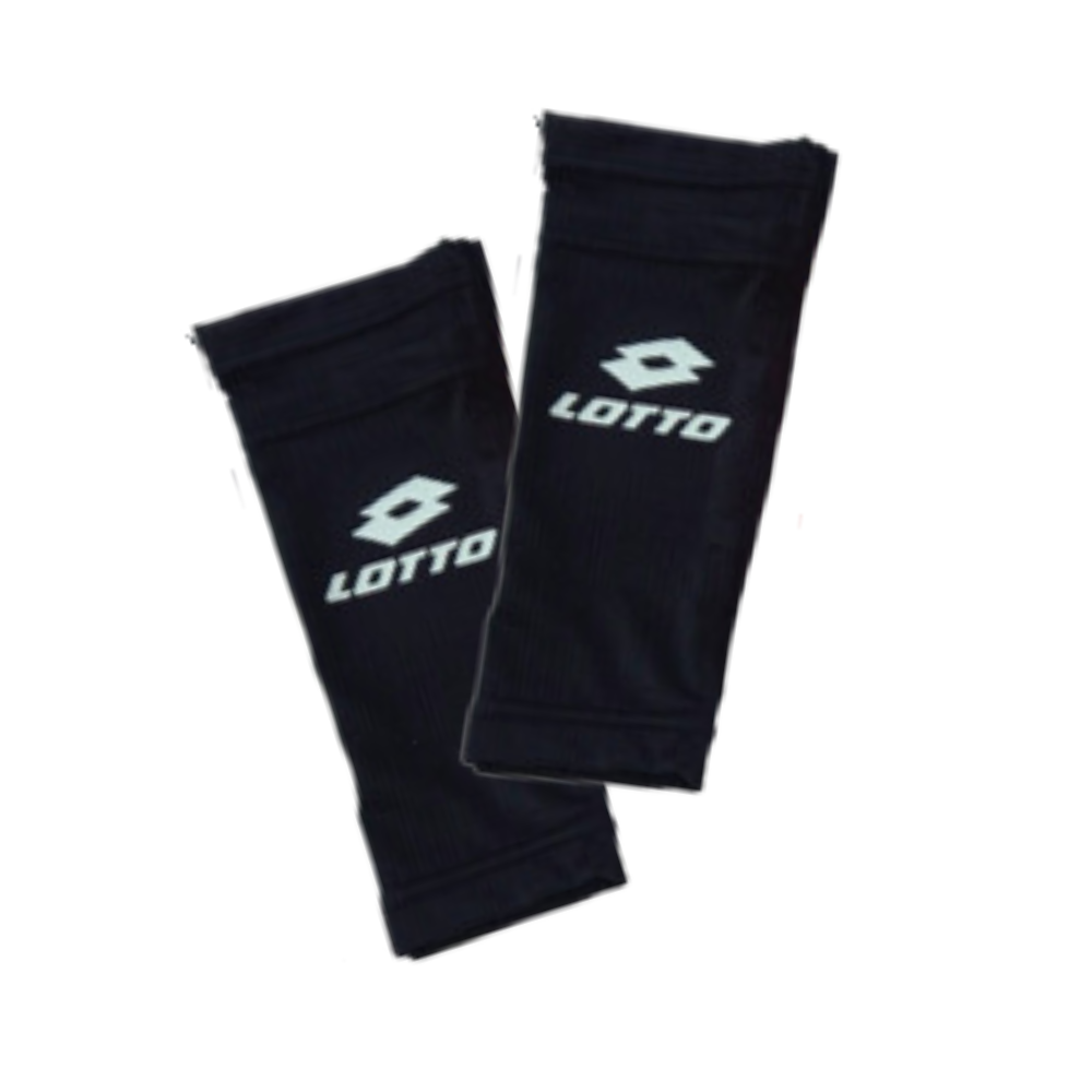 Lotto Shin Guard Junior - Maestro Sleeve Only - BLACK