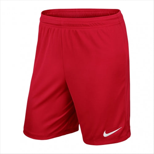 Nike Junior Park Knit Short III - UNIVERSITY RED