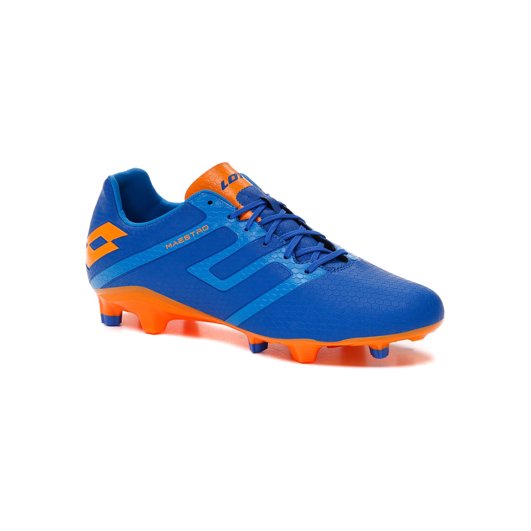 Lotto Maestro 700 IV FG Boots - BLUE/ORANGE