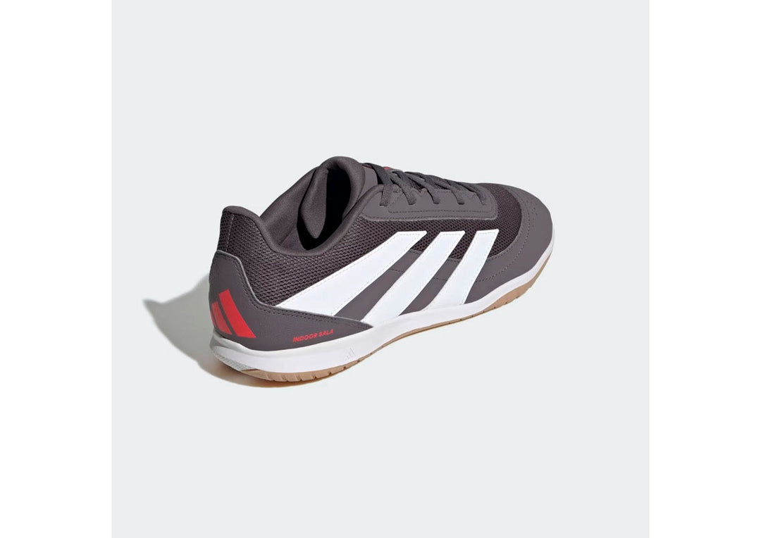 Adidas Predator League Indoor Futsal - Grey Strata / Cloud White / Lucid Red