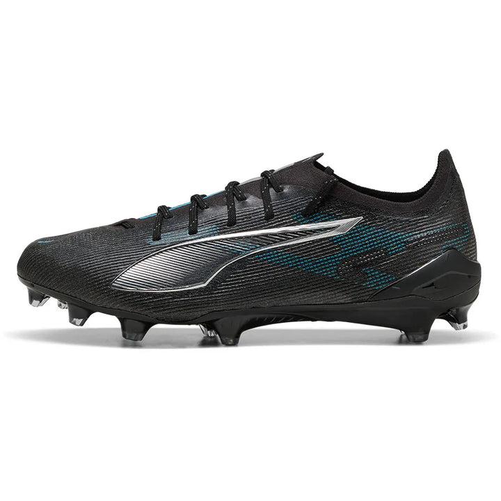 Puma Ultra 5 Ultimate FG - BLACK/SILVER/BRIGHT-AQUA