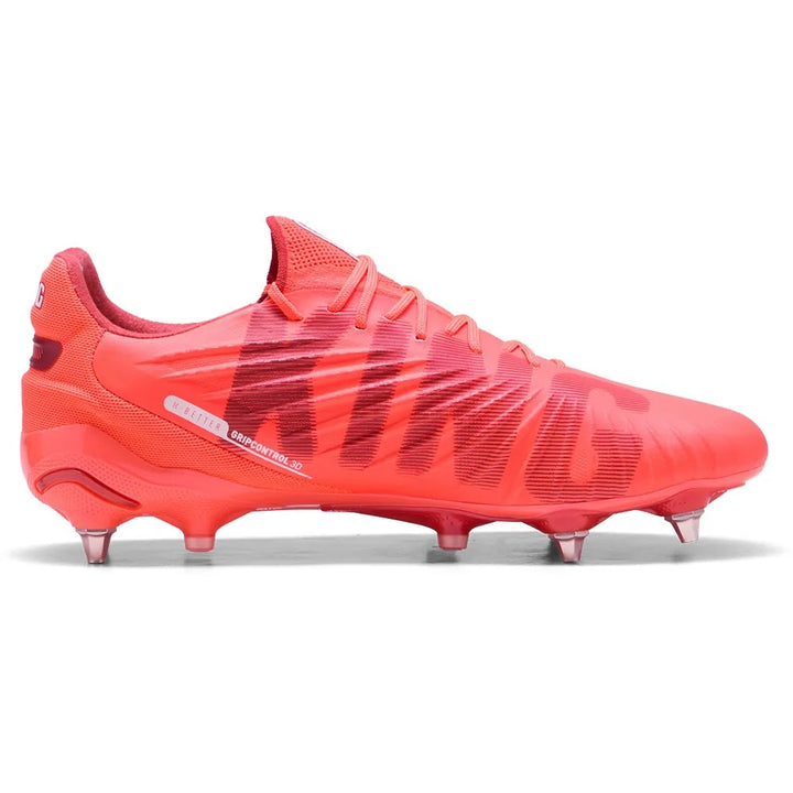 Puma King Ultimate MxSG - GLOWING RED/WHITE/RED FIRE