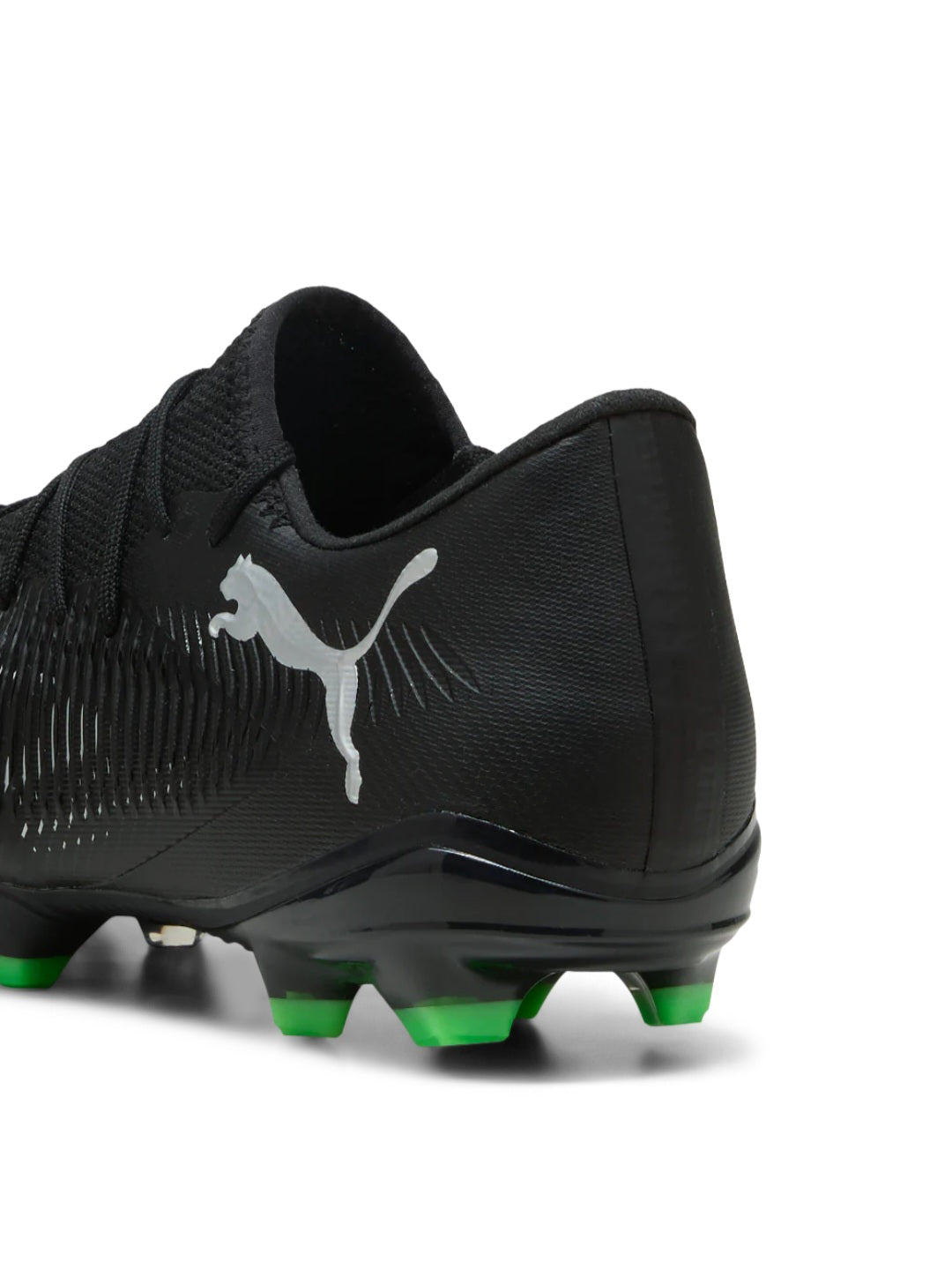 Puma Future 8 Match Low FG/AG - BLACK/SILVER/FLUO GREEN