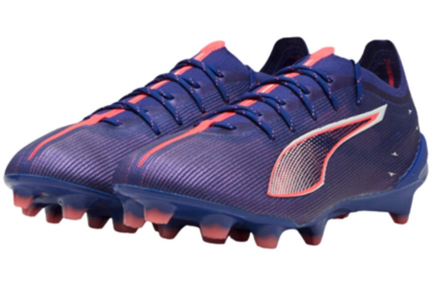 Puma Ultra 5 Ultimate FG Boots - LAPIS LAZULI/PUMA WHITE/SUNSET GLOW