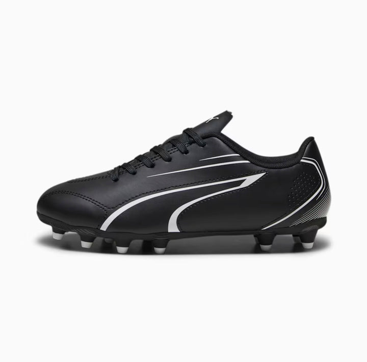 Puma Vitoria FG/AG Junior - BLACK/WHITE