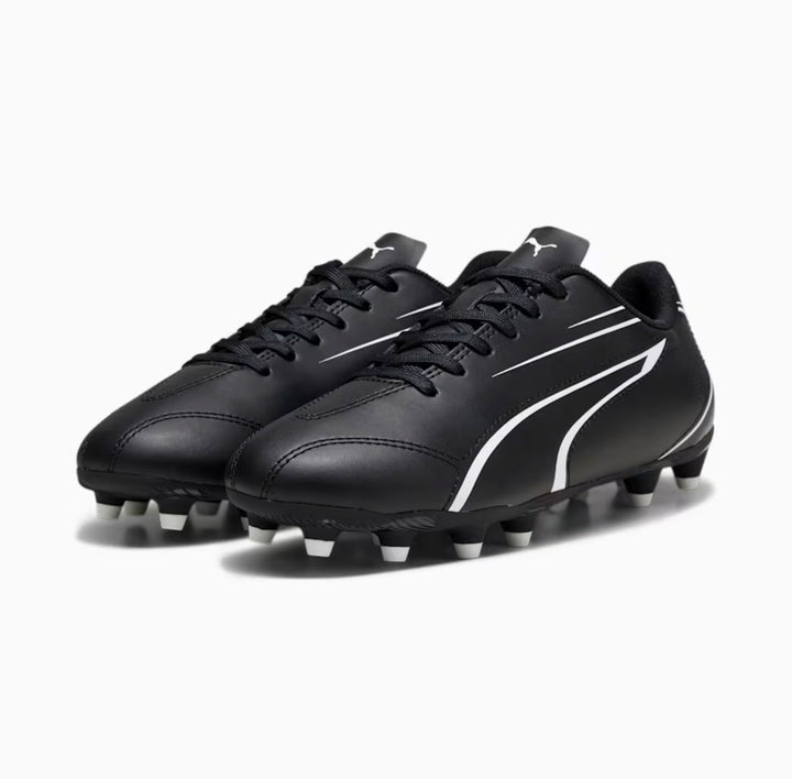 Puma Vitoria FG/AG Junior - BLACK/WHITE