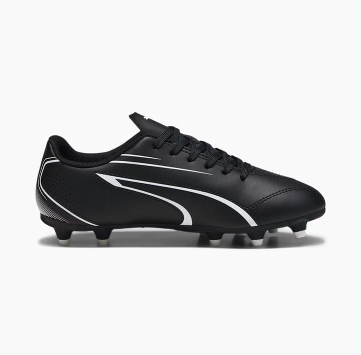 Puma Vitoria FG/AG Junior - BLACK/WHITE