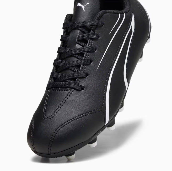 Puma Vitoria FG/AG Junior - BLACK/WHITE