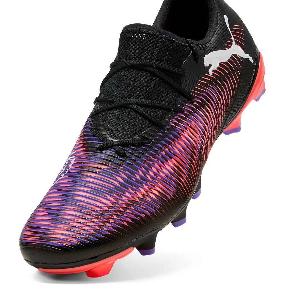 Puma  Future 8 Match - BLACK / WHITE / GLOWING RED