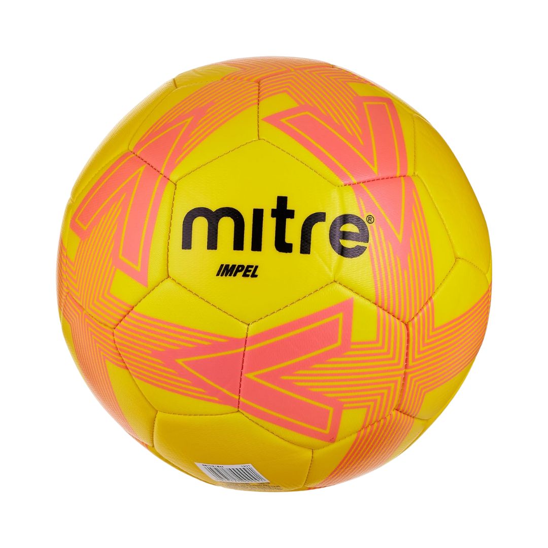 Mitre Impel One Training Football - YELLOW/PINK